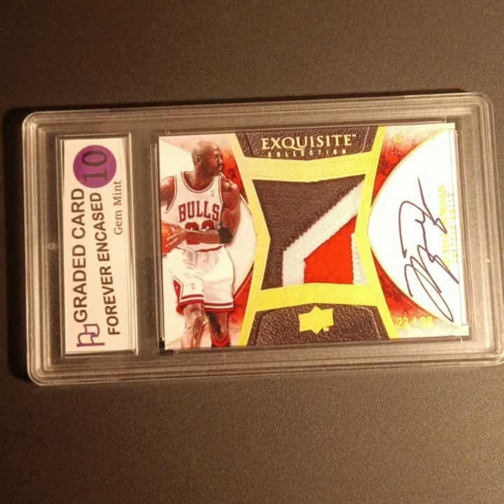 2008 UD EXQUISITE COLLECTION LIMITED LOGOS FACSIMILE AUTO
MICHAEL JORDAN #LL-MJ
